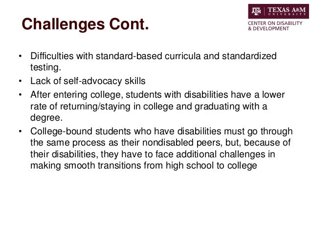 Lack Of College Disability Information >> Going To College A Guide To Transition Planning For Those With Disab Lack Of College Disability Information >> Going To College A Guide To Transition Planning For Those With Disab