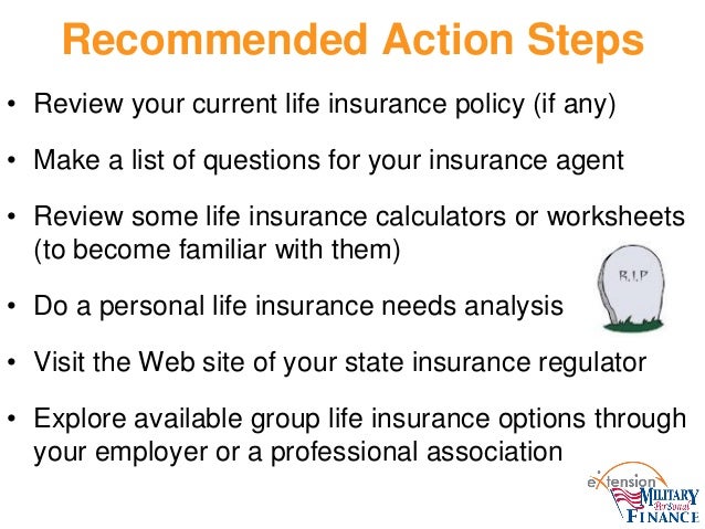 Life Insurance Webinar Slides