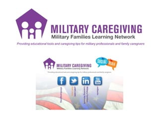 Providing educational tools and caregiving tips for military professionals and family caregivers
 