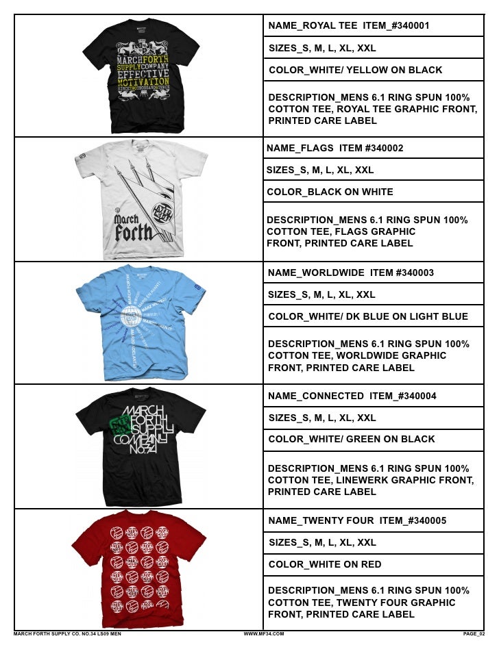 MF34 Clothing Line Sheets