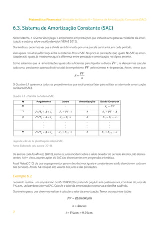 Sistema de Amortização Constante (SAC)--Matemática Financeira_un6_Edit.pdf