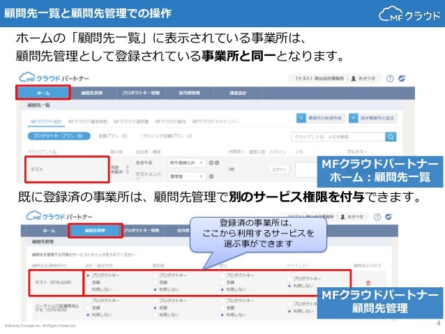 Mfクラウドパートナーの間違いやすいポイント