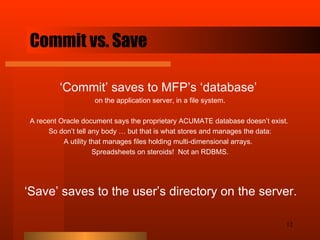 RPAS MFP Tech Support Teach-Out | PPT