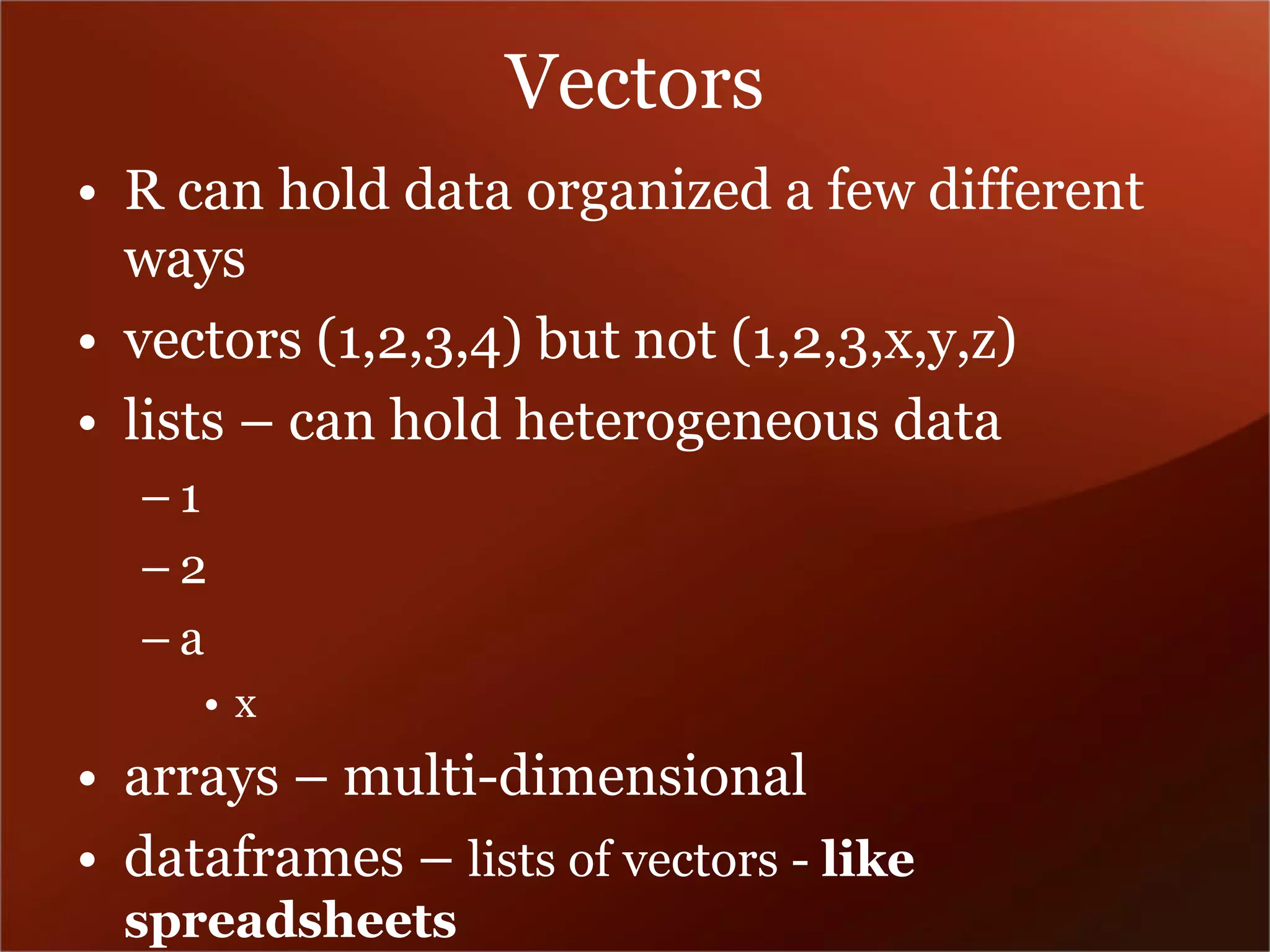 Science Online 2013: Data Visualization Using R | PDF