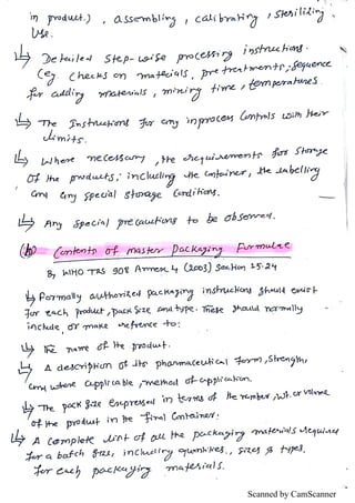 MFR (master formula record ) | PDF | Law