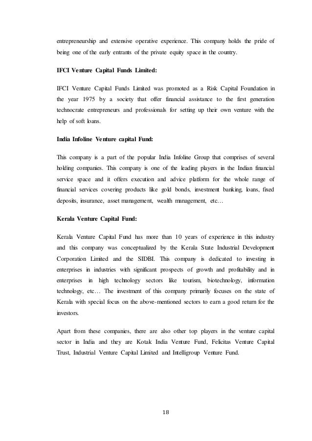 venture capital in india essay If you are looking for the most active and prominent venture capital firms in india, here's the list save it for future reference. venture capital in india essay If you are looking for the most active and prominent venture capital firms in india, here's the list save it for future reference.
