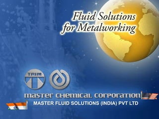 MASTER FLUID SOLUTIONS (INDIA) PVT LTD
 