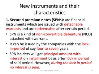 Warrants Financial Instruments Financial System and capital market | PDF