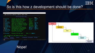 11
So is this how z development should be done?
Nope!
 