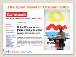The Good News in October 2006
 