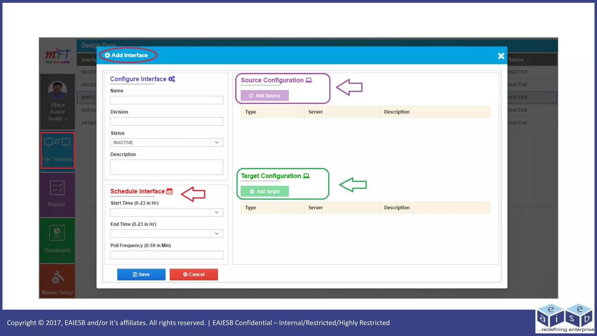 Copyright © 2017, EAIESB and/or it’s affiliates. All rights reserved. | EAIESB Confidential – Internal/Restricted/Highly Restricted
 