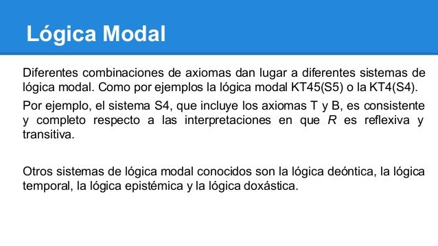 Una Introduccion A La Logica Modal es.slideshare.net