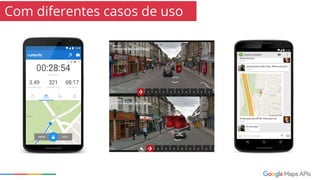 Com diferentes casos de uso
 
