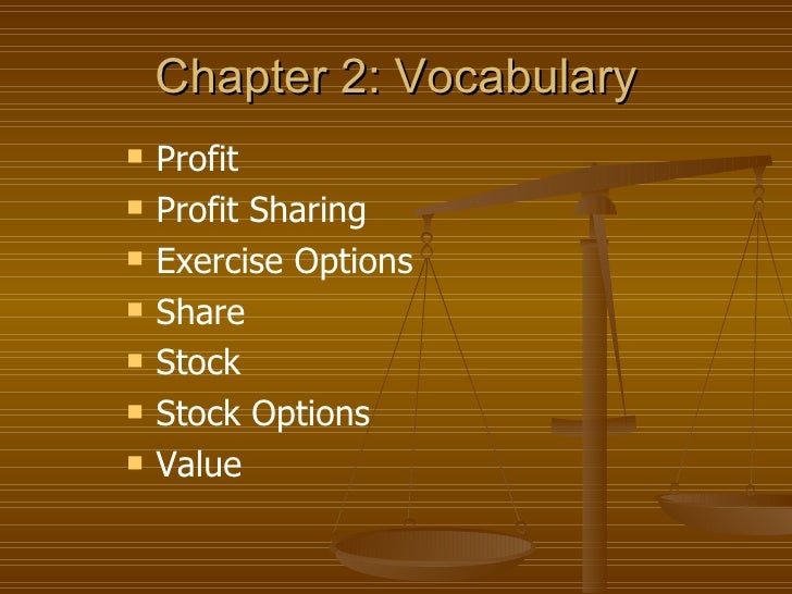 Definition of employee stock options
