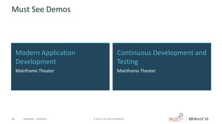Mainframe Application Modernization for Enterprise Developers | PDF