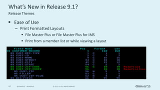 Mainframe File Layout See Mainframe Data in a New Way With CA File Master™ Plus | PDF