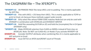 Pre-Con Ed: CA Spool Analytics Deep Dive | PDF