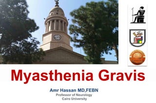 Amr Hassan MD,FEBN
Professor of Neurology
Cairo University
Myasthenia Gravis
 