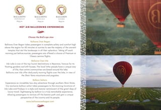 Memories Group Brochure (Hotels, Experiences, Services)