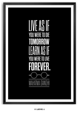 "Live As If You Were To Die Tomorrow"