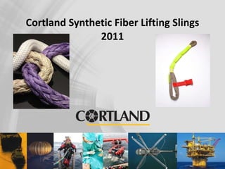 Cortland Synthetic Fiber Lifting Slings 2011 