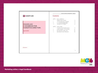 Marketing online: a legal handbook
 