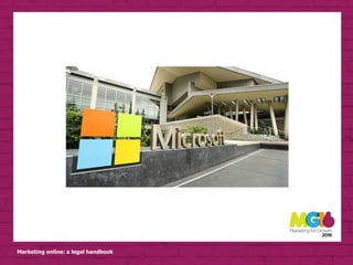 Marketing online: a legal handbook
 