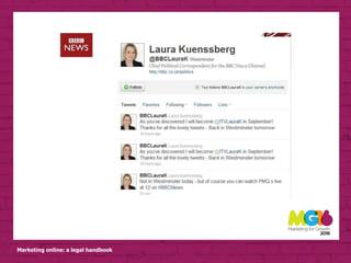 Marketing online: a legal handbook
 