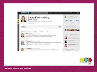 Marketing online: a legal handbook
 