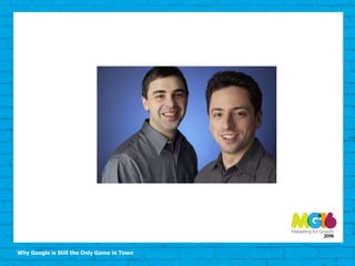 Why Google is Still the Only Game in Town
 