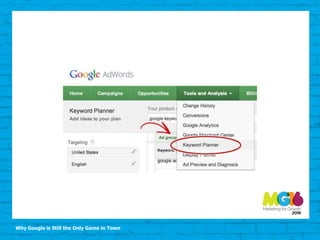 Why Google is Still the Only Game in Town
 