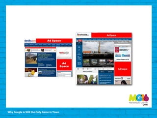 Why Google is Still the Only Game in Town
 