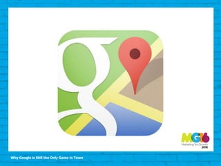 Why Google is Still the Only Game in Town
 