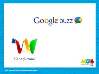 Why Google is Still the Only Game in Town
 