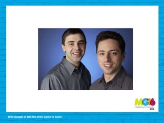 Why Google is Still the Only Game in Town
 