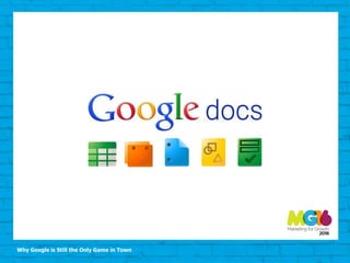 Why Google is Still the Only Game in Town
 