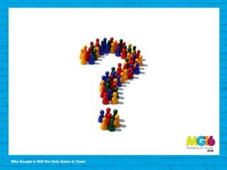 Why Google is Still the Only Game in Town
 