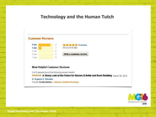 Digital Marketing with The Human Tutch
Technology and the Human Tutch
 
