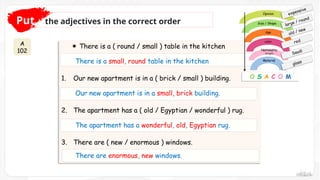 Mastering English Grammar: Adjective Order, Too & Enough Usage | PPTX