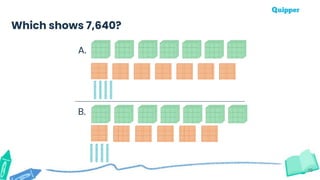 Which shows 7,640?
A.
B.
10
 