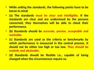 Set Clear Performance Benchmarks Principles Of Management_Chapter 5_Controlling.ppt