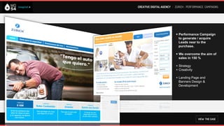 CREATIVE DIGITAL AGENCY I ITBA : INTEGRAL AGENCY




                 + Strategy

                 + Digital Communication,
                   ATL, BTL

                 + Performance

                 + Mobile Marketing




                                  VIEW WEBSITE
 