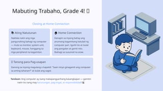 Computer System Epp Mga-Bahagi-ng-Computer-System Epp 4 shfhfhdsh | PPTX