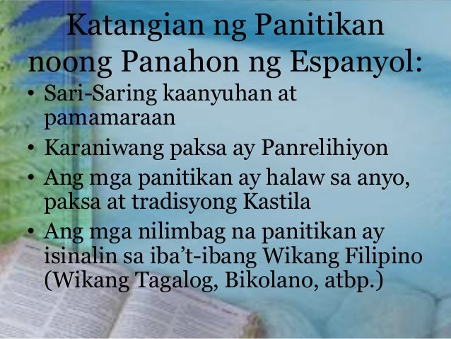 Filipino 8 Mga Akdang Lumaganap sa Panahon ng Espanyol
