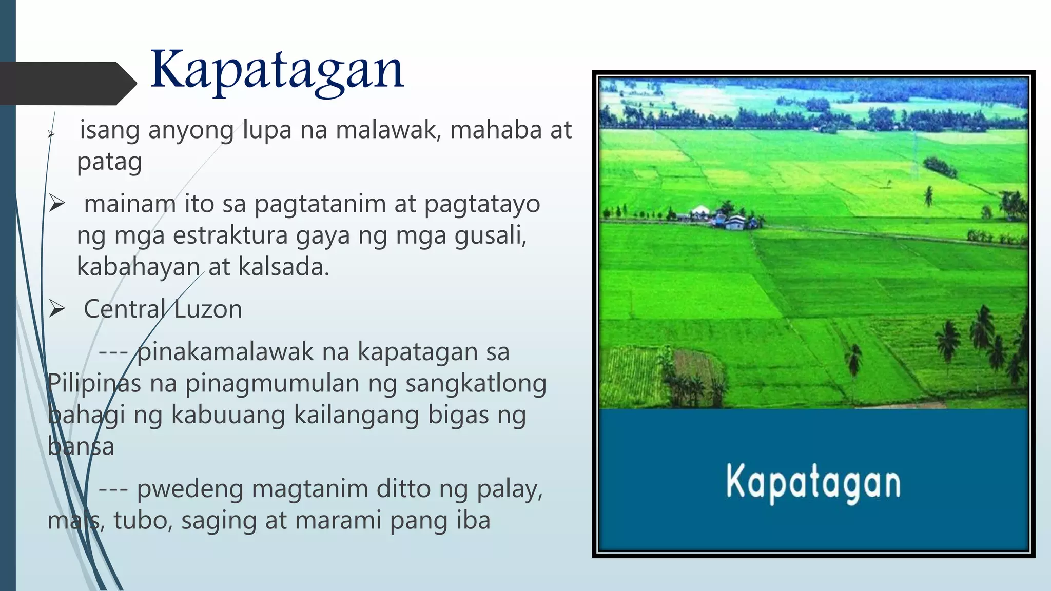 Mga Anyong Lupa sa mga Lalawigan | PPTX