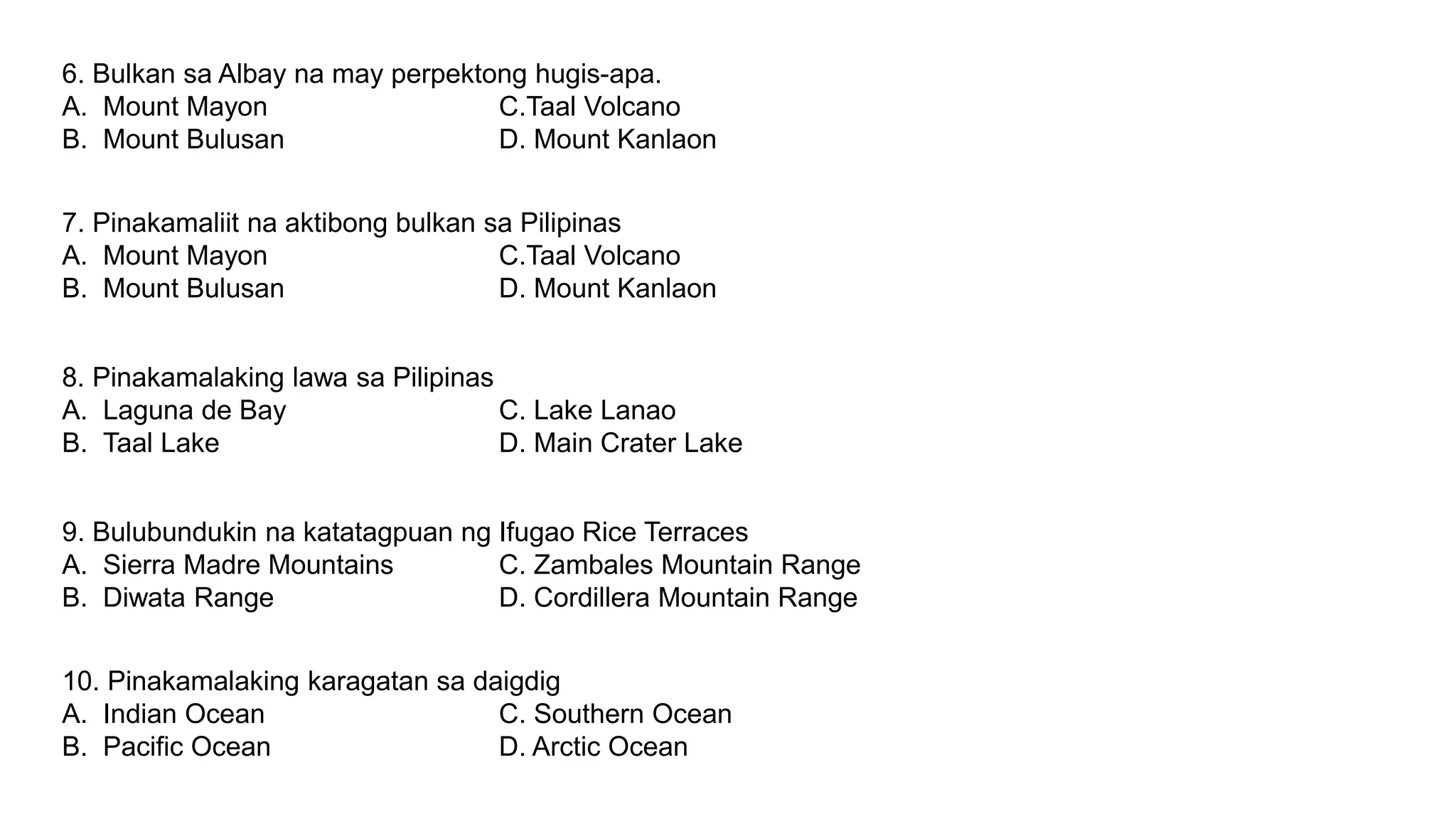 Mga anyong tubig sa pilipinas | PPTX