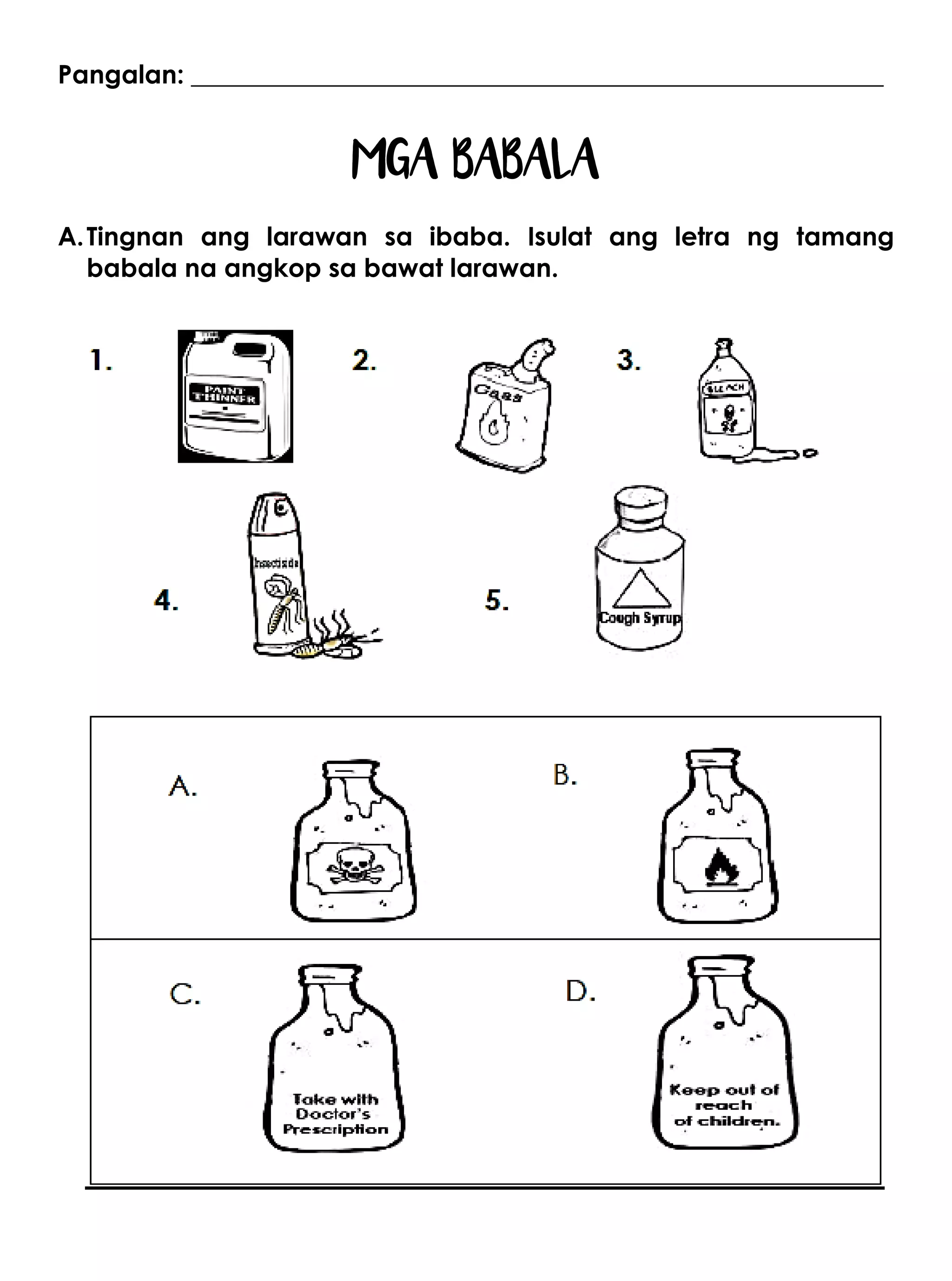 Mga babala | PDF