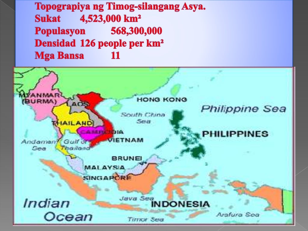 Mga Bansa Sa Timog Silangang Asya