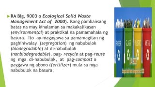 Pag Rereuse MGA BATAS PAMBANSA AT PANDAIGDIGAN ppt 6.pptx