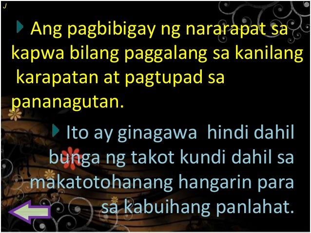 Halimbawa Ng Pagpapahalaga Sa Buhay Mga birtud o pagpapahalaga